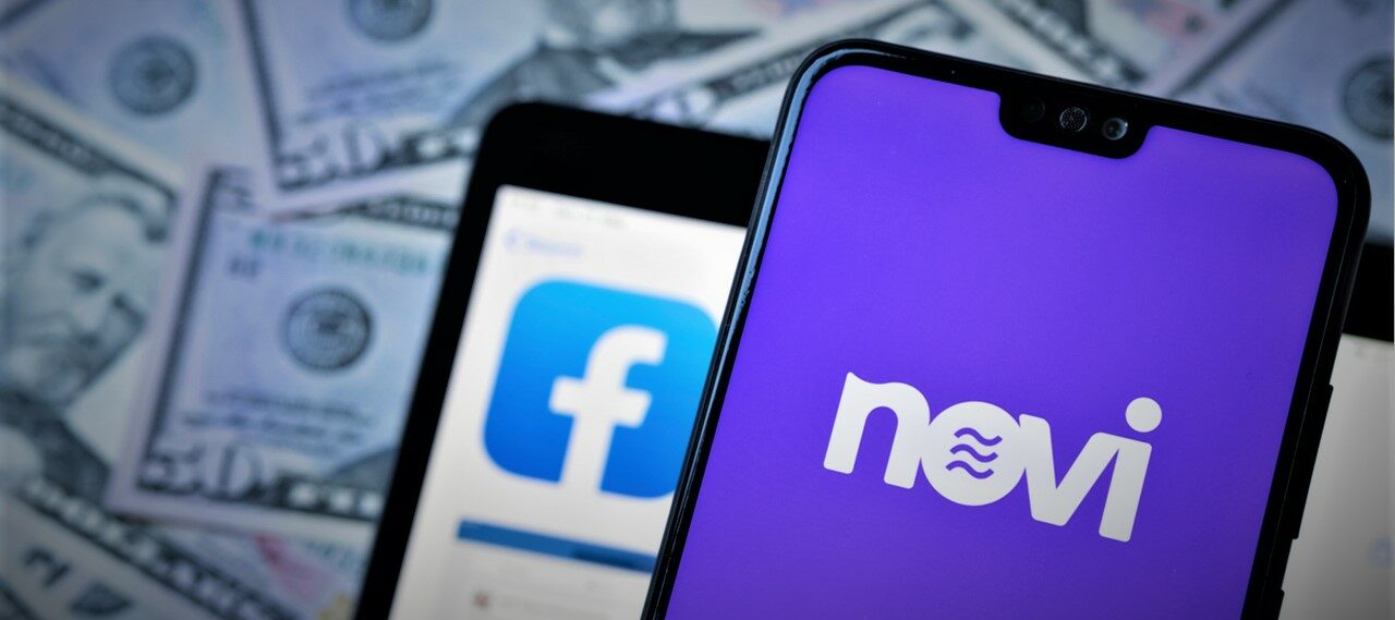 Cellphone with Novi Stablecoin Wallet on Coinbase Account