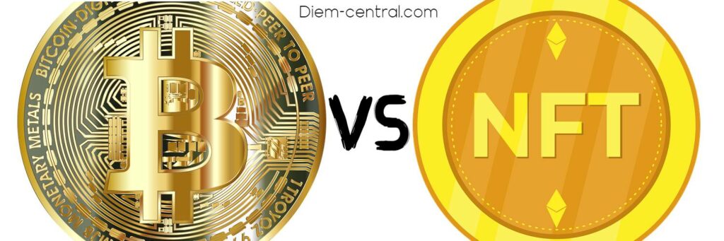 Bitcoin versus NFT a token