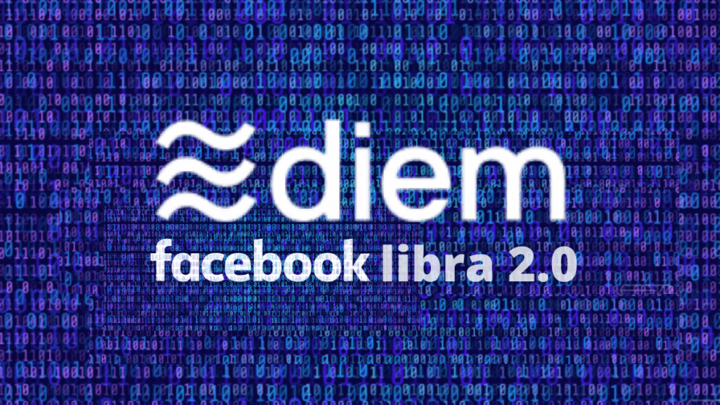 Diem rebranding of Facebook mark zuckerberg Libra 2.0 cryptocurrency coin